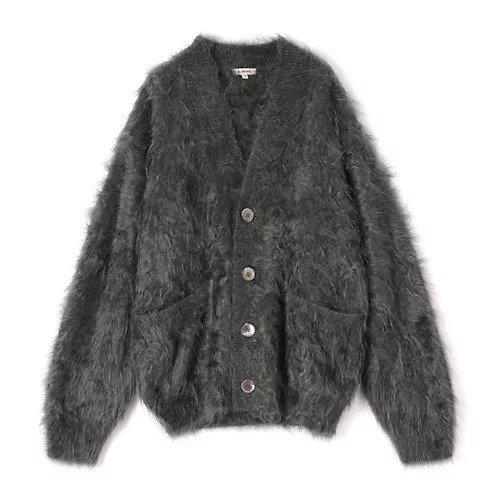 【ブラミンク/BLAMINK】のカシミヤファー7GVネックカーディガン インテリア・キッズ・メンズ・レディースファッション・服の通販 founy(ファニー) 　ファッション　Fashion　レディースファッション　Fashion for Women　トップス・カットソー　Cut & Sew Tops　カーディガン・羽織り　Layered Style Cardigans　Vネックトップス　V-Neck Tops / V-Cut Neckline Shirts　2025年　2025　2025-2026秋冬・A/W　Autumn/Winter 2025–26 AW25–26　カーディガン　Cardigan, Knitwear　バランス　Balance, Style Balance　DK.GRAY|ID: prp329100004621420 ipo3291000000033157134