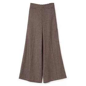 【テルマ/TELMA】 Silk Nep Wool Pants人気、トレンドファッション・服の通販 founy(ファニー) ファッション Fashion レディースファッション Fashion for Women パンツ Pants & Trousers 2025年 2025 2025-2026秋冬・A/W Autumn/Winter 2025–26 AW25–26 ネップ Nepp, Slub Yarn フロント Front, Front Design ワイド Wide, Wide Fit ヴィンテージ Vintage Style |ID:prp329100004621425