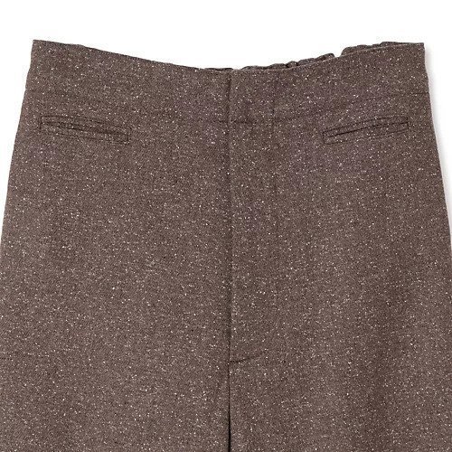 【テルマ/TELMA】のSilk Nep Wool Pants 人気、トレンドファッション・服の通販 founy(ファニー) ファッション Fashion レディースファッション Fashion for Women パンツ Pants & Trousers 2025年 2025 2025-2026秋冬・A/W Autumn/Winter 2025–26 AW25–26 ネップ Nepp, Slub Yarn フロント Front, Front Design ワイド Wide, Wide Fit ヴィンテージ Vintage Style other-3|ID: prp329100004621425 ipo3291000000034865340
