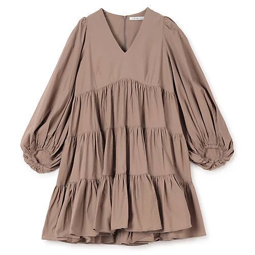 【マリハ/MARIHA】のエンジェルのミニドレス インテリア・キッズ・メンズ・レディースファッション・服の通販 founy(ファニー) 　ファッション　Fashion　レディースファッション　Fashion for Women　ワンピース　Dresses　フォーマル・パーティードレス・結婚式用ドレス　Elegant & Casual Dresses　ティアード　Tiered, Tiered Style　ティアードワンピース　Tiered Dress, Flared Dress　ドレス　Dress, One-Piece　バランス　Balance, Style Balance　洗える　Machine Washable　Oak|ID: prp329100004621426 ipo3291000000033157179
