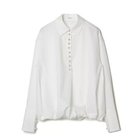 【エクラ/eclat】の【別注】パールボタンシャツ 人気、トレンドファッション・服の通販 founy(ファニー) ファッション Fashion レディースファッション Fashion for Women トップス・カットソー Cut & Sew Tops シャツ・ブラウス・オフィスカジュアル Elegant Blouses & Button-Ups カフス Cuff Design ギャザー Gathered, Ruffled クラシック Classic, Timeless Style シェイプ Shape, Slim Fit スーピマ Supima, Premium Cotton フロント Front, Front Design エレガント 上品 Elegant 別注 Limited Edition, Custom Order 洗える Machine Washable thumbnail ホワイト|ID: prp329100004622115 ipo3291000000033169449
