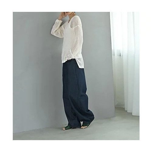 【スタイルデリ/STYLE DELI】の【BLK001】エアリーシルエットのメッシュニット 人気、トレンドファッション・服の通販 founy(ファニー) 　ファッション　Fashion　レディースファッション　Fashion for Women　トップス・カットソー　Cut & Sew Tops　ニット　Knit Tops & Sweaters　インナー　Innerwear　エアリー　Airy Texture　キャミ　Camisole, Cami Top　軽量　Lightweight, Ultra Light　ショルダー　Shoulder, Shoulder Strap　シンプル　Simple, Minimal　タンク　Tank Top, Sleeveless Top　ドロップ　Drop Shoulder, Dropped Style　長袖　Long Sleeve, Full Sleeve　メッシュ　Mesh, Net Fabric　リラックス　Relax, Relaxed Fit　ワイド　Wide, Wide Fit　おすすめ　Recommended / Our Picks　夏　Summer　旅行　Travel　エレガント 上品　Elegant　other-2|ID: prp329100004623472 ipo3291000000033193426