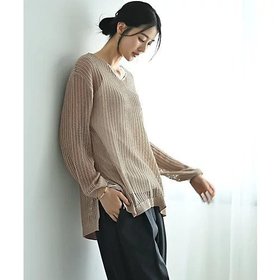 【スタイルデリ/STYLE DELI】の【BLK001】エアリーシルエットのメッシュニット 人気、トレンドファッション・服の通販 founy(ファニー) ファッション Fashion レディースファッション Fashion for Women トップス・カットソー Cut & Sew Tops ニット Knit Tops & Sweaters インナー Innerwear エアリー Airy Texture キャミ Camisole, Cami Top 軽量 Lightweight, Ultra Light ショルダー Shoulder, Shoulder Strap シンプル Simple, Minimal タンク Tank Top, Sleeveless Top ドロップ Drop Shoulder, Dropped Style 長袖 Long Sleeve, Full Sleeve メッシュ Mesh, Net Fabric リラックス Relax, Relaxed Fit ワイド Wide, Wide Fit おすすめ Recommended / Our Picks 夏 Summer 旅行 Travel エレガント 上品 Elegant |ID:prp329100004623472