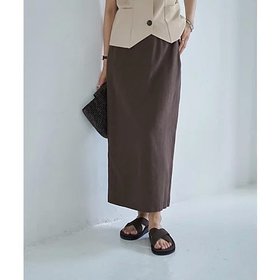 【スタイルデリ/STYLE DELI】 コットン混紡ストレートロングスカート人気、トレンドファッション・服の通販 founy(ファニー) ファッション Fashion レディースファッション Fashion for Women スカート Skirts ロングスカート Long Skirts / Maxi & Midi Skirts 秋 Autumn カットソー Cut and Sewn Top シンプル Simple, Minimal ジャケット Jacket, Outerwear スタイリッシュ Stylish, Fashionable ストレート Straight, Straight Cut スニーカー Sneakers, Trainers スリット Slit, Slit Detail 定番 Standard, Basic Item ペンシル Pencil, Pencil Skirt ポケット Pocket, Pocket Detail 夏 Summer |ID:prp329100004623473