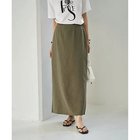 【スタイルデリ/STYLE DELI】のコットン混紡ストレートロングスカート 人気、トレンドファッション・服の通販 founy(ファニー) ファッション Fashion レディースファッション Fashion for Women スカート Skirts ロングスカート Long Skirts / Maxi & Midi Skirts 秋 Autumn カットソー Cut and Sewn Top シンプル Simple, Minimal ジャケット Jacket, Outerwear スタイリッシュ Stylish, Fashionable ストレート Straight, Straight Cut スニーカー Sneakers, Trainers スリット Slit, Slit Detail 定番 Standard, Basic Item ペンシル Pencil, Pencil Skirt ポケット Pocket, Pocket Detail 夏 Summer thumbnail カーキ|ID: prp329100004623473 ipo3291000000033193430