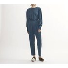 【プレインピープル/PLAIN PEOPLE】の強撚ハイウェットポンチフロントタックテーパードパンツ 人気、トレンドファッション・服の通販 founy(ファニー) ファッション Fashion レディースファッション Fashion for Women パンツ Pants & Trousers ストレッチ Stretch, Stretchy Fabric ダブル Double, Double-Breasted フォーマル Formal, Dressy フロント Front, Front Design thumbnail ブルーグリーン|ID: prp329100004624143 ipo3291000000033203410