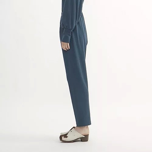 【プレインピープル/PLAIN PEOPLE】の強撚ハイウェットポンチフロントタックテーパードパンツ 人気、トレンドファッション・服の通販 founy(ファニー) 　ファッション　Fashion　レディースファッション　Fashion for Women　パンツ　Pants & Trousers　ストレッチ　Stretch, Stretchy Fabric　ダブル　Double, Double-Breasted　フォーマル　Formal, Dressy　フロント　Front, Front Design　other-3|ID: prp329100004624143 ipo3291000000033203412