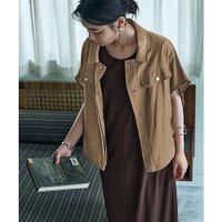 【スタイルデリ/STYLE DELI】のくったりシャツ型スナップブルゾン 人気、トレンドファッション・服の通販 founy(ファニー) ファッション Fashion レディースファッション Fashion for Women アウター Coat / Outerwear Collection ブルゾンジャケット・スポーティアウター Blouson Jackets トップス・カットソー Cut & Sew Tops シャツ・ブラウス・オフィスカジュアル Elegant Blouses & Button-Ups インナー Innerwear 春 Spring 秋 Autumn カーディガン Cardigan, Knitwear シルバー Silver, Metallic Silver シンプル Simple, Minimal ジャケット Jacket, Outerwear スピンドル Spindle, Drawcord スリット Slit, Slit Detail タンク Tank Top, Sleeveless Top 長袖 Long Sleeve, Full Sleeve バルーン Balloon, Balloon Silhouette フェイク Faux, Fake フラップ Flap, Flap Pocket フロント Front, Front Design ブルゾン Blouson, Bomber Jacket ポケット Pocket, Pocket Detail 半袖 Short Sleeve, Half Sleeve S/S・春夏 SS, Spring/Summer, Warm Season 夏 Summer |ID:prp329100004624145