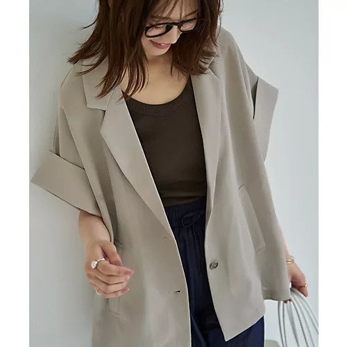 【スタイルデリ/STYLE DELI】のメッシュ生地の袖口折り返しジャケット 人気、トレンドファッション・服の通販 founy(ファニー) 　ファッション　Fashion　レディースファッション　Fashion for Women　アウター　Coat / Outerwear Collection　レディースジャケット・軽アウター　Jackets　イエロー　Yellow　クール　Cool, Chic　軽量　Lightweight, Ultra Light　シルバー　Silver, Metallic Silver　ジャケット　Jacket, Outerwear　ストレート　Straight, Straight Cut　スニーカー　Sneakers, Trainers　スポーツ　Sports, Activewear　テーラード　Tailored, Tailored Fit　定番　Standard, Basic Item　人気　Popular, Best Seller　フェミニン　Feminine, Girly　フロント　Front, Front Design　ポケット　Pocket, Pocket Detail　メタル　Metal, Metal Parts　メッシュ　Mesh, Net Fabric　リアル　Real, Realistic　夏　Summer　エレガント 上品　Elegant　ビジネス 仕事 通勤　Business / Work / Commuting　 other-1|ID: prp329100004624147 ipo3291000000033203461