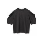 【ミズイロ インド/mizuiro ind】のボーダードレープスリーブTシャツ グレー|ID: prp329100004624635 ipo3291000000033215881