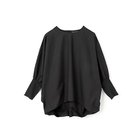 【ミズイロ インド/mizuiro ind】のクルーネックコクーンプルオーバー 人気、トレンドファッション・服の通販 founy(ファニー) ファッション Fashion レディースファッション Fashion for Women トップス・カットソー Cut & Sew Tops カジュアルプルオーバー・ニットトップス Pullovers & Knit Tops / Casual Pullovers シンプル Simple, Minimal タイプライター Typewriter Fabric, Crisp Cotton フィット Fit, Slim Fit フロント Front, Front Design ベーシック Basic, Essential エレガント 上品 Elegant 再入荷 Restock / Back in Stock thumbnail ブラック|ID: prp329100004624639 ipo3291000000033215911
