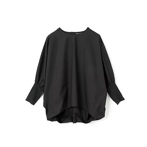 【ミズイロ インド/mizuiro ind】のクルーネックコクーンプルオーバー インテリア・キッズ・メンズ・レディースファッション・服の通販 founy(ファニー) 　ファッション　Fashion　レディースファッション　Fashion for Women　トップス・カットソー　Cut & Sew Tops　カジュアルプルオーバー・ニットトップス　Pullovers & Knit Tops / Casual Pullovers　シンプル　Simple, Minimal　タイプライター　Typewriter Fabric, Crisp Cotton　フィット　Fit, Slim Fit　フロント　Front, Front Design　ベーシック　Basic, Essential　エレガント 上品　Elegant　再入荷　Restock / Back in Stock　ブラック|ID: prp329100004624639 ipo3291000000033215911