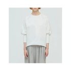 【ミズイロ インド/mizuiro ind】のクルーネックコクーンプルオーバー 人気、トレンドファッション・服の通販 founy(ファニー) ファッション Fashion レディースファッション Fashion for Women トップス・カットソー Cut & Sew Tops カジュアルプルオーバー・ニットトップス Pullovers & Knit Tops / Casual Pullovers シンプル Simple, Minimal タイプライター Typewriter Fabric, Crisp Cotton フィット Fit, Slim Fit フロント Front, Front Design ベーシック Basic, Essential エレガント 上品 Elegant 再入荷 Restock / Back in Stock thumbnail オフホワイト|ID: prp329100004624639 ipo3291000000033215912