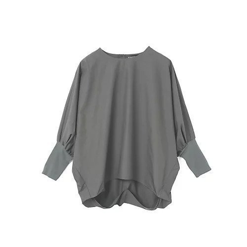 【ミズイロ インド/mizuiro ind】のクルーネックコクーンプルオーバー インテリア・キッズ・メンズ・レディースファッション・服の通販 founy(ファニー) 　ファッション　Fashion　レディースファッション　Fashion for Women　トップス・カットソー　Cut & Sew Tops　カジュアルプルオーバー・ニットトップス　Pullovers & Knit Tops / Casual Pullovers　シンプル　Simple, Minimal　タイプライター　Typewriter Fabric, Crisp Cotton　フィット　Fit, Slim Fit　フロント　Front, Front Design　ベーシック　Basic, Essential　エレガント 上品　Elegant　再入荷　Restock / Back in Stock　チャコールグレー|ID: prp329100004624639 ipo3291000000033215915