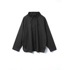 【ミズイロ インド/mizuiro ind】のギャザースタンドカラーシャツ ブラック|ID: prp329100004624647 ipo3291000000036258373