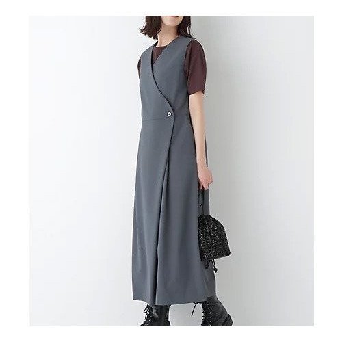 【ヒューマンウーマン/HUMAN WOMAN】のT/TAツイルラップ風ノースリーブワンピース インテリア・キッズ・メンズ・レディースファッション・服の通販 founy(ファニー) https://founy.com/ ファッション Fashion レディースファッション Fashion for Women ワンピース Dresses おすすめ Recommended / Our Picks スタンダード Standard, Basic ノースリーブ Sleeveless, No-Sleeve ラップ Wrap, Wrap Design ワッシャー Washer, Crinkled Finish |ID: prp329100004624649 ipo3291000000034442755