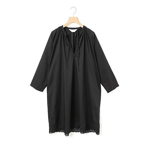 【ミディウミ/MidiUmi】のヘムレーススモックワンピース インテリア・キッズ・メンズ・レディースファッション・服の通販 founy(ファニー) https://founy.com/ ファッション Fashion レディースファッション Fashion for Women ワンピース Dresses おすすめ Recommended / Our Picks レース Lace, Lace Fabric ヴィンテージ Vintage Style エレガント 上品 Elegant 冬 Winter / This Winter 夏 Summer 秋 Autumn |ID: prp329100004624669 ipo3291000000033216151
