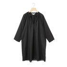 【ミディウミ/MidiUmi】のヘムレーススモックワンピース ブラック|ID: prp329100004624669 ipo3291000000033216153