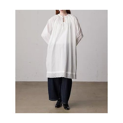 【ミディウミ/MidiUmi】のヘムレーススモックワンピース 人気、トレンドファッション・服の通販 founy(ファニー) 　ファッション　Fashion　レディースファッション　Fashion for Women　ワンピース　Dresses　おすすめ　Recommended / Our Picks　レース　Lace, Lace Fabric　ヴィンテージ　Vintage Style　エレガント 上品　Elegant　冬　Winter / This Winter　夏　Summer　秋　Autumn　other-2|ID: prp329100004624669 ipo3291000000033216156