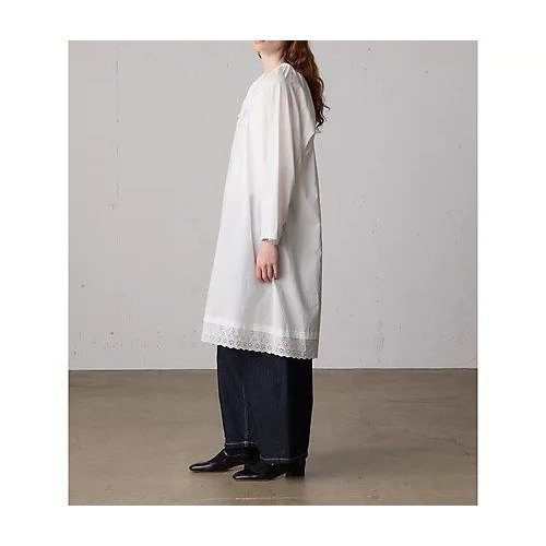 【ミディウミ/MidiUmi】のヘムレーススモックワンピース 人気、トレンドファッション・服の通販 founy(ファニー) 　ファッション　Fashion　レディースファッション　Fashion for Women　ワンピース　Dresses　おすすめ　Recommended / Our Picks　レース　Lace, Lace Fabric　ヴィンテージ　Vintage Style　エレガント 上品　Elegant　冬　Winter / This Winter　夏　Summer　秋　Autumn　other-3|ID: prp329100004624669 ipo3291000000033216158