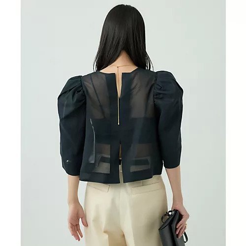【カオス/Chaos】のキャロルブラウス 人気、トレンドファッション・服の通販 founy(ファニー) 　ファッション　Fashion　レディースファッション　Fashion for Women　トップス・カットソー　Cut & Sew Tops　シャツ・ブラウス・オフィスカジュアル　Elegant Blouses & Button-Ups　2025年　2025　2025春夏・S/S　Spring/Summer 2025 SS25　ショート　Short, Short Length　フォルム　Silhouette, Form　other-3|ID: prp329100004625398 ipo3291000000033229924