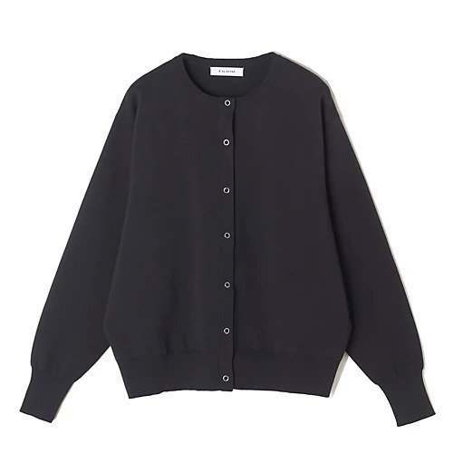 【イーバイエクラ/E by eclat】のミラノリブスナップカーディガン インテリア・キッズ・メンズ・レディースファッション・服の通販 founy(ファニー) 　ファッション　Fashion　レディースファッション　Fashion for Women　トップス・カットソー　Cut & Sew Tops　カーディガン・羽織り　Layered Style Cardigans　カーディガン　Cardigan, Knitwear　ミラノリブ　Milano Rib, Milano Stitch　夏　Summer　春　Spring　S/S・春夏　SS, Spring/Summer, Warm Season　洗える　Machine Washable　A/W・秋冬　Autumn/Winter　オリーブブラック|ID: prp329100004625406 ipo3291000000033229999