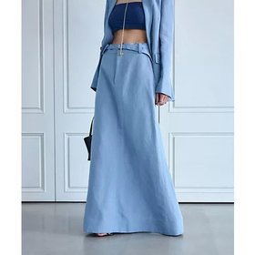 【カオス/Chaos】 シャウエンロングスカート人気、トレンドファッション・服の通販 founy(ファニー) ファッション Fashion レディースファッション Fashion for Women スカート Skirts ロングスカート Long Skirts / Maxi & Midi Skirts 2025年 2025 2025春夏・S/S Spring/Summer 2025 SS25 エレガント 上品 Elegant ジャケット Jacket, Outerwear ストレート Straight, Straight Cut |ID:prp329100004625410