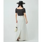 【カオス/Chaos】のシャウエンロングスカート 人気、トレンドファッション・服の通販 founy(ファニー) ファッション Fashion レディースファッション Fashion for Women スカート Skirts ロングスカート Long Skirts / Maxi & Midi Skirts 2025年 2025 2025春夏・S/S Spring/Summer 2025 SS25 エレガント 上品 Elegant ジャケット Jacket, Outerwear ストレート Straight, Straight Cut thumbnail アイスグレー|ID: prp329100004625410 ipo3291000000033230023