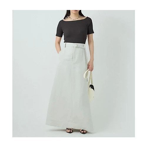 【カオス/Chaos】のシャウエンロングスカート 人気、トレンドファッション・服の通販 founy(ファニー) 　ファッション　Fashion　レディースファッション　Fashion for Women　スカート　Skirts　ロングスカート　Long Skirts / Maxi & Midi Skirts　2025年　2025　2025春夏・S/S　Spring/Summer 2025 SS25　エレガント 上品　Elegant　ジャケット　Jacket, Outerwear　ストレート　Straight, Straight Cut　other-2|ID: prp329100004625410 ipo3291000000033230025