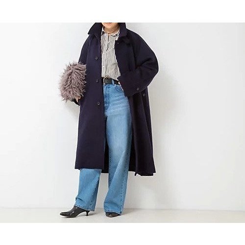 【ノーリーズ/NOLLEY'S】のNMPバルマカーンコート 人気、トレンドファッション・服の通販 founy(ファニー) 　ファッション　Fashion　レディースファッション　Fashion for Women　アウター　Coat / Outerwear Collection　コート・ロングコート・ピーコート　Long Coats, Peacoats & More　ヴィンテージ　Vintage Style　スリーブ　Sleeve, Long Sleeve / Short Sleeve　ダッフルコート　Duffle Coat, Toggle Coat　ドット　Polka Dot, Dot Pattern　定番　Standard, Basic Item　人気　Popular, Best Seller　フラップ　Flap, Flap Pocket　ポケット　Pocket, Pocket Detail　旅行　Travel　ビジネス 仕事 通勤　Business / Work / Commuting　2025年　2025　2025-2026秋冬・A/W　Autumn/Winter 2025–26 AW25–26　other-2|ID: prp329100004625537 ipo3291000000033232420