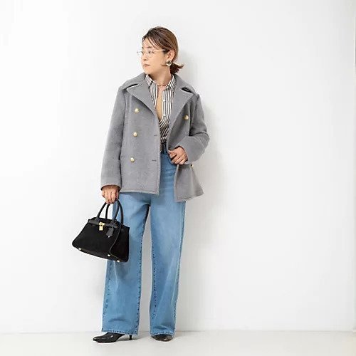 【ノーリーズ/NOLLEY'S】のNMPピーコート 人気、トレンドファッション・服の通販 founy(ファニー) 　ファッション　Fashion　レディースファッション　Fashion for Women　アウター　Coat / Outerwear Collection　コート・ロングコート・ピーコート　Long Coats, Peacoats & More　ヴィンテージ　Vintage Style　コーデュロイ　Corduroy, Cord Fabric　スタンド　Stand Collar, Upright Stand　ダッフルコート　Duffle Coat, Toggle Coat　ドット　Polka Dot, Dot Pattern　定番　Standard, Basic Item　人気　Popular, Best Seller　フラット　Flat, Flat Shoes　プリーツ　Pleats, Pleated　ボックス　Boxy, Box Shape　ポケット　Pocket, Pocket Detail　ミドル　Middle Length, Mid Height　日本製　Made In Japan　旅行　Travel　ビジネス 仕事 通勤　Business / Work / Commuting　2025年　2025　2025-2026秋冬・A/W　Autumn/Winter 2025–26 AW25–26　other-3|ID: prp329100004625546 ipo3291000000033232518