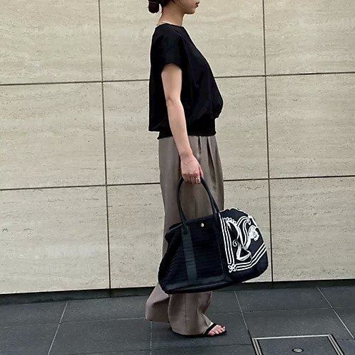 【イーバイエクラ/E by eclat】のキーネック裾ギャザートップス 人気、トレンドファッション・服の通販 founy(ファニー) 　ファッション　Fashion　レディースファッション　Fashion for Women　トップス・カットソー　Cut & Sew Tops　なめらか　Smooth, Silky Texture　シャーリング　Shirring, Ruched　シルケット　Silket, Silky Cotton　スリーブ　Sleeve, Long Sleeve / Short Sleeve　フレンチ　French, French Style　エレガント 上品　Elegant　洗える　Machine Washable　other-3|ID: prp329100004626290 ipo3291000000035431879