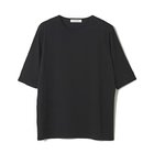 【イーバイエクラ/E by eclat】の大人五分袖パックTシャツ 人気、トレンドファッション・服の通販 founy(ファニー) ファッション Fashion レディースファッション Fashion for Women トップス・カットソー Cut & Sew Tops シャツ・ブラウス・オフィスカジュアル Elegant Blouses & Button-Ups ロングTシャツ・Tシャツ Longline T-Shirts & Tees オーガンジー Organza Fabric カットソー Cut and Sewn Top 洗える Machine Washable thumbnail ブラウン&ブラック|ID: prp329100004626291 ipo3291000000033243699