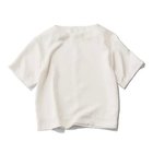 【エムセブンデイズ/M7days】の艶五分袖Tブラウス オフホワイト|ID:prp329100004626292