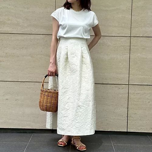 【イーバイエクラ/E by eclat】のジャカードタックスカート 人気、トレンドファッション・服の通販 founy(ファニー) 　ファッション　Fashion　レディースファッション　Fashion for Women　スカート　Skirts　other-3|ID: prp329100004626313 ipo3291000000033243917