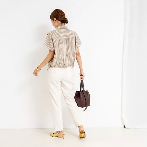【ノーリーズ/NOLLEY'S】のウォッシャブル麻調スリムパンツ 人気、トレンドファッション・服の通販 founy(ファニー) 　ファッション　Fashion　レディースファッション　Fashion for Women　パンツ　Pants & Trousers　2025年　2025　2025-2026秋冬・A/W　Autumn/Winter 2025–26 AW25–26　ウォッシャブル　Machine Washable　サマー　Summer, Summer Style　スリム　Slim, Slim Fit　吸水　Absorbent, Quick-Dry　夏　Summer　other-3|ID: prp329100004626321 ipo3291000000033243995