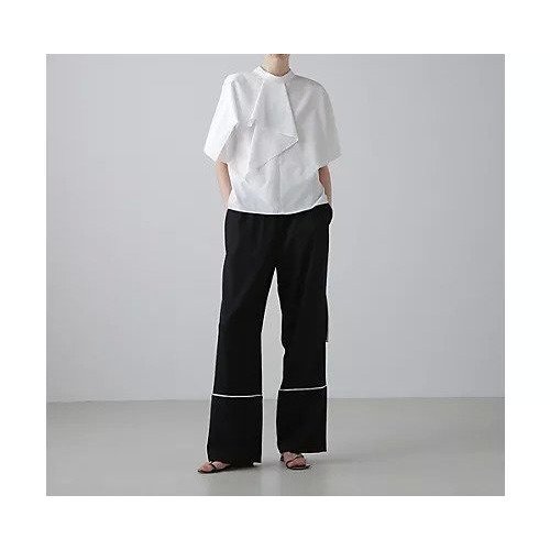 【アドーア/ADORE】のストレッチダブルクロスパンツ 人気、トレンドファッション・服の通販 founy(ファニー) 　ファッション　Fashion　レディースファッション　Fashion for Women　パンツ　Pants & Trousers　おすすめ　Recommended / Our Picks　コンパクト　Compact, Small Size　シンプル　Simple, Minimal　スタンダード　Standard, Basic　セットアップ　Set-Up, Coordinated Outfit　ツイル　Twist, Twisted Detail　フィット　Fit, Slim Fit　プリント　Print, Printed Pattern　other-2|ID: prp329100004626325 ipo3291000000033244028
