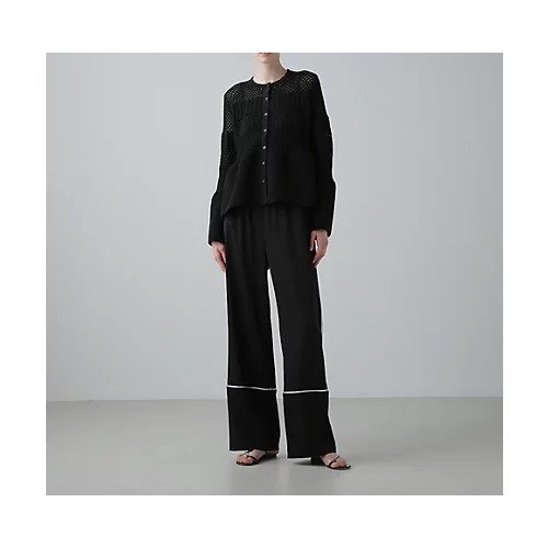 【アドーア/ADORE】のストレッチダブルクロスパンツ 人気、トレンドファッション・服の通販 founy(ファニー) 　ファッション　Fashion　レディースファッション　Fashion for Women　パンツ　Pants & Trousers　おすすめ　Recommended / Our Picks　コンパクト　Compact, Small Size　シンプル　Simple, Minimal　スタンダード　Standard, Basic　セットアップ　Set-Up, Coordinated Outfit　ツイル　Twist, Twisted Detail　フィット　Fit, Slim Fit　プリント　Print, Printed Pattern　other-3|ID: prp329100004626325 ipo3291000000033244029