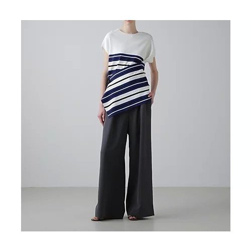 【アドーア/ADORE】のドライタッチツイルパンツ 人気、トレンドファッション・服の通販 founy(ファニー) 　ファッション　Fashion　レディースファッション　Fashion for Women　パンツ　Pants & Trousers　おすすめ　Recommended / Our Picks　スタンダード　Standard, Basic　ツイル　Twist, Twisted Detail　ドレープ　Drape, Draping Fabric　フィット　Fit, Slim Fit　ボーダー　Border, Stripe　ワイド　Wide, Wide Fit　エレガント 上品　Elegant　other-2|ID: prp329100004626327 ipo3291000000033244044