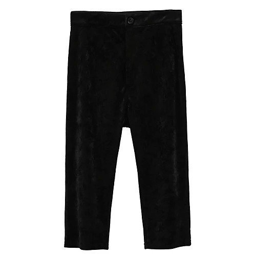 【クラネ/CLANE】のVELOUR CAPRI PANTS インテリア・キッズ・メンズ・レディースファッション・服の通販 founy(ファニー) 　ファッション　Fashion　レディースファッション　Fashion for Women　パンツ　Pants & Trousers　2025年　2025　2025-2026秋冬・A/W　Autumn/Winter 2025–26 AW25–26　なめらか　Smooth, Silky Texture　ベロア　Velour, Soft Velvet　エレガント 上品　Elegant　A/W・秋冬　Autumn/Winter　BLACK|ID: prp329100004626335 ipo3291000000033244101