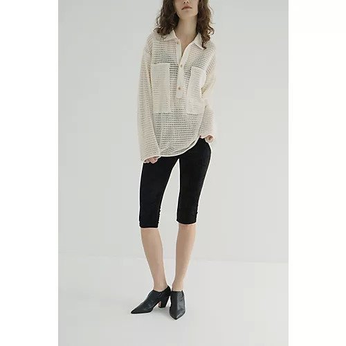 【クラネ/CLANE】のVELOUR CAPRI PANTS 人気、トレンドファッション・服の通販 founy(ファニー) ファッション Fashion レディースファッション Fashion for Women パンツ Pants & Trousers 2025年 2025 2025-2026秋冬・A/W Autumn/Winter 2025–26 AW25–26 なめらか Smooth, Silky Texture ベロア Velour, Soft Velvet エレガント 上品 Elegant A/W・秋冬 Autumn/Winter other-3|ID: prp329100004626335 ipo3291000000034673991