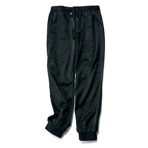 【エクラ/eclat】の【別注】サテンジョガーパンツ 人気、トレンドファッション・服の通販 founy(ファニー) 　ファッション　Fashion　レディースファッション　Fashion for Women　パンツ　Pants & Trousers　サテン　Satin, Glossy Fabric　スニーカー　Sneakers, Trainers　スピンドル　Spindle, Drawcord　ドレープ　Drape, Draping Fabric　バイアス　Bias, Diagonal Cut　パッチ　Patch, Appliqué　ビンテージ　Vintage, Retro Style　ポケット　Pocket, Pocket Detail　別注　Limited Edition, Custom Order　洗える　Machine Washable　other-2|ID: prp329100004626338 ipo3291000000033244134