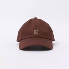【ノーリーズ/NOLLEY'S】のnolnolロゴ刺繍キャップ ブラウン|ID: prp329100004626365 ipo3291000000033244386