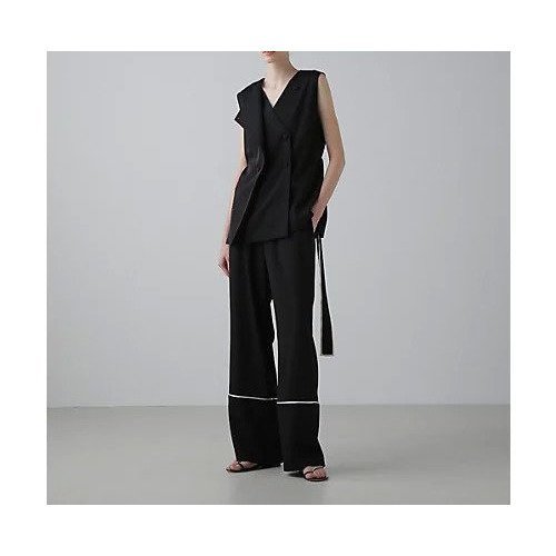 【アドーア/ADORE】のストレッチダブルクロスジレ 人気、トレンドファッション・服の通販 founy(ファニー) 　ファッション　Fashion　レディースファッション　Fashion for Women　アウター　Coat / Outerwear Collection　トップス・カットソー　Cut & Sew Tops　ベスト&ジレ / 重ね着スタイル　Vests & Gilets　おすすめ　Recommended / Our Picks　インナー　Innerwear　コンパクト　Compact, Small Size　スタンダード　Standard, Basic　セットアップ　Set-Up, Coordinated Outfit　ツイル　Twist, Twisted Detail　フィット　Fit, Slim Fit　プリント　Print, Printed Pattern　夏　Summer　春　Spring　S/S・春夏　SS, Spring/Summer, Warm Season　ビジネス 仕事 通勤　Business / Work / Commuting　other-2|ID: prp329100004626393 ipo3291000000033244614