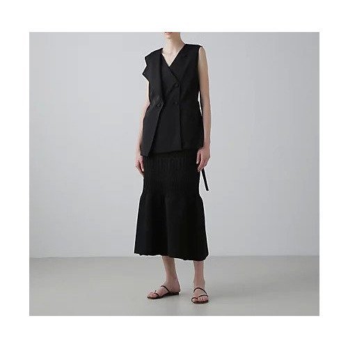 【アドーア/ADORE】のストレッチダブルクロスジレ 人気、トレンドファッション・服の通販 founy(ファニー) 　ファッション　Fashion　レディースファッション　Fashion for Women　アウター　Coat / Outerwear Collection　トップス・カットソー　Cut & Sew Tops　ベスト&ジレ / 重ね着スタイル　Vests & Gilets　おすすめ　Recommended / Our Picks　インナー　Innerwear　コンパクト　Compact, Small Size　スタンダード　Standard, Basic　セットアップ　Set-Up, Coordinated Outfit　ツイル　Twist, Twisted Detail　フィット　Fit, Slim Fit　プリント　Print, Printed Pattern　夏　Summer　春　Spring　S/S・春夏　SS, Spring/Summer, Warm Season　ビジネス 仕事 通勤　Business / Work / Commuting　other-3|ID: prp329100004626393 ipo3291000000033244616