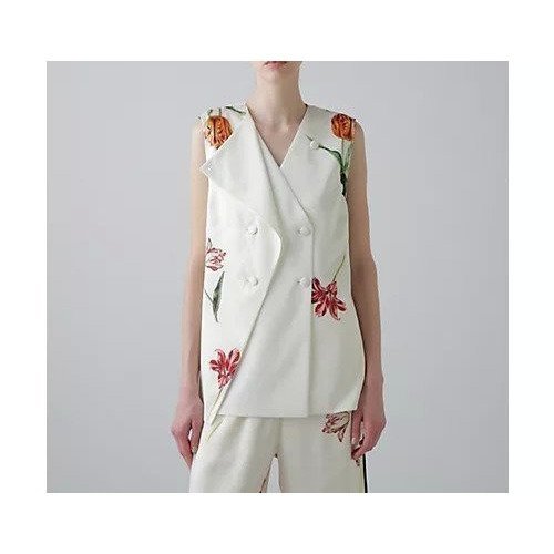 【アドーア/ADORE】のピクトリカルブックプリントジレ 人気、トレンドファッション・服の通販 founy(ファニー) ファッション Fashion レディースファッション Fashion for Women アウター Coat / Outerwear Collection トップス・カットソー Cut & Sew Tops ベスト&ジレ / 重ね着スタイル Vests & Gilets おすすめ Recommended / Our Picks イラスト Illustration インナー Innerwear サテン Satin, Glossy Fabric スタンダード Standard, Basic フィット Fit, Slim Fit プリント Print, Printed Pattern モチーフ Motif, Design Theme 夏 Summer 春 Spring S/S・春夏 SS, Spring/Summer, Warm Season 無地 Plain, Solid Color other-2|ID: prp329100004626397 ipo3291000000034504928