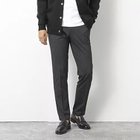 【ノーリーズ グッドマン/NOLLEY'S goodman / MEN】の《ビジカジ対応》ハイゲージ 撚り杢 ツイルスリムフィット 25AW ブラック|ID: prp329100004626403 ipo3291000000033927493