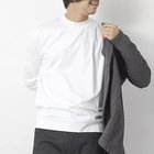 【ノーリーズ グッドマン/NOLLEY'S goodman / MEN】の《ビジカジ対応》シルケットスムースドレスL/S Tシャツ 25AW ホワイト|ID: prp329100004626422 ipo3291000000033927456