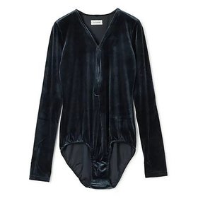 【チカ キサダ/CHIKA KISADA】 ベロアボディスーツ人気、トレンドファッション・服の通販 founy(ファニー) ファッション Fashion レディースファッション Fashion for Women トップス・カットソー Cut & Sew Tops ベロアトップス Velour Tops / Velvet-Look Items 2025年 2025 2025-2026秋冬・A/W Autumn/Winter 2025–26 AW25–26 スーツ Suit, Formalwear フィット Fit, Slim Fit ベロア Velour, Soft Velvet ヴィンテージ Vintage Style |ID:prp329100004626520