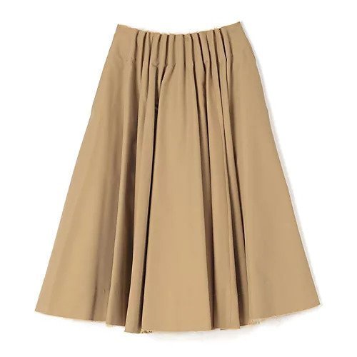 【クラネ/CLANE】のTUCK DETAIL FLARE SKIRT インテリア・キッズ・メンズ・レディースファッション・服の通販 founy(ファニー) 　ファッション　Fashion　レディースファッション　Fashion for Women　スカート　Skirts　カットオフ　Cut-Off Design　シンプル　Simple, Minimal　フレア　Flare, Flared　ワイド　Wide, Wide Fit　洗える　Machine Washable　BEIGE|ID: prp329100004626521 ipo3291000000033246137
